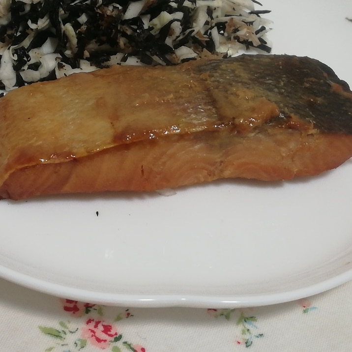 トースターで簡単！鮭の西京焼き